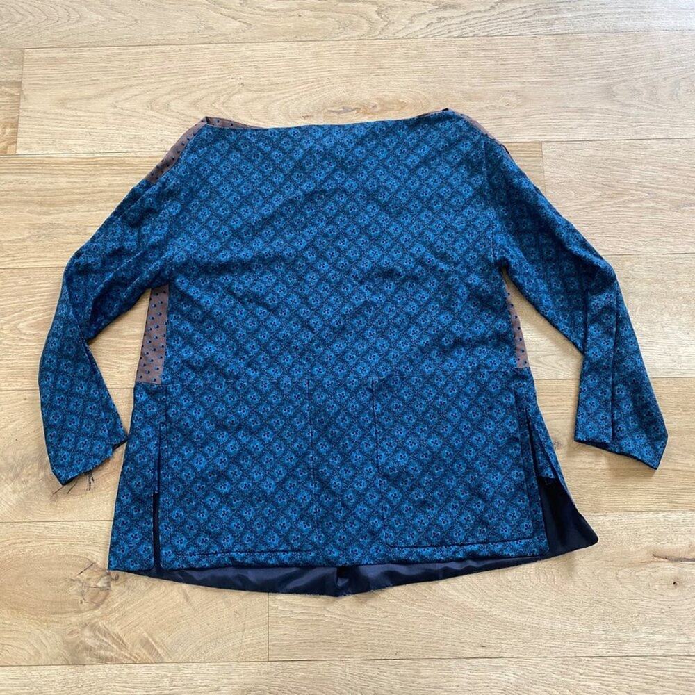 Louis Vuitton - Tunic Top in Blue and Brown